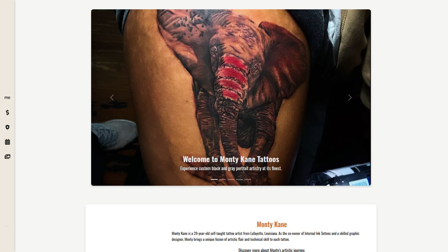 Monty Kane Tattoos